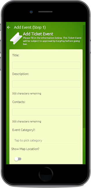 create ticket online